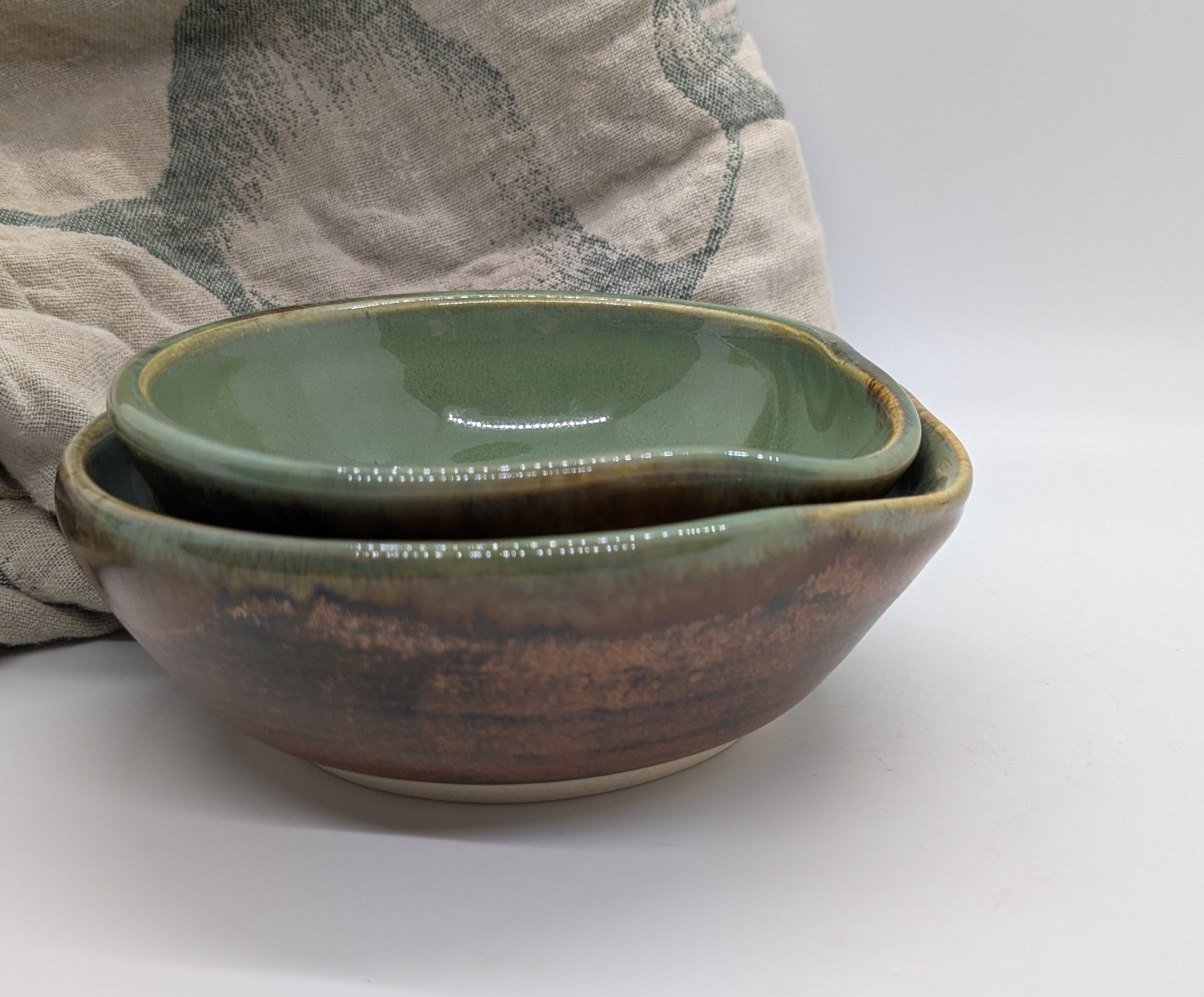 Jade & Copper Prep Bowls - Set of 2 -  - 25
